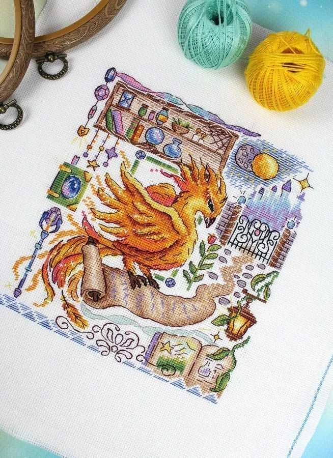 MP Studia Beldizart Kryželiu siuvinėjimo rinkinys "Sampler. Magija šalia" SNV-891