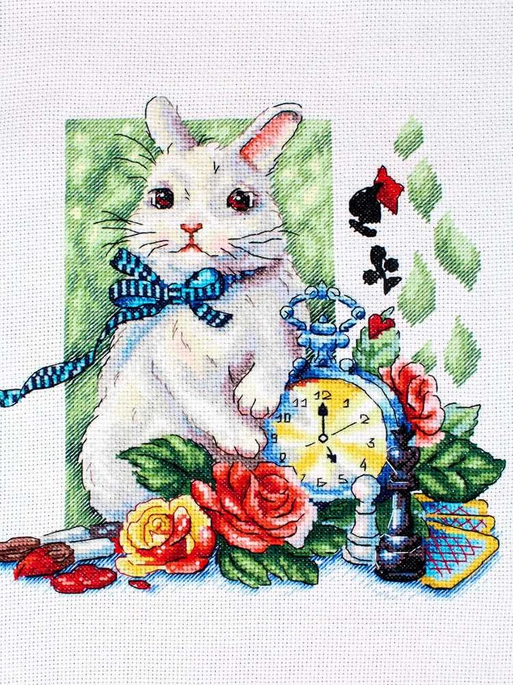 MP Studia Kryželiu siuvinėjimo rinkinys „Stebuklų metas“ 20x20 cm SNV-975