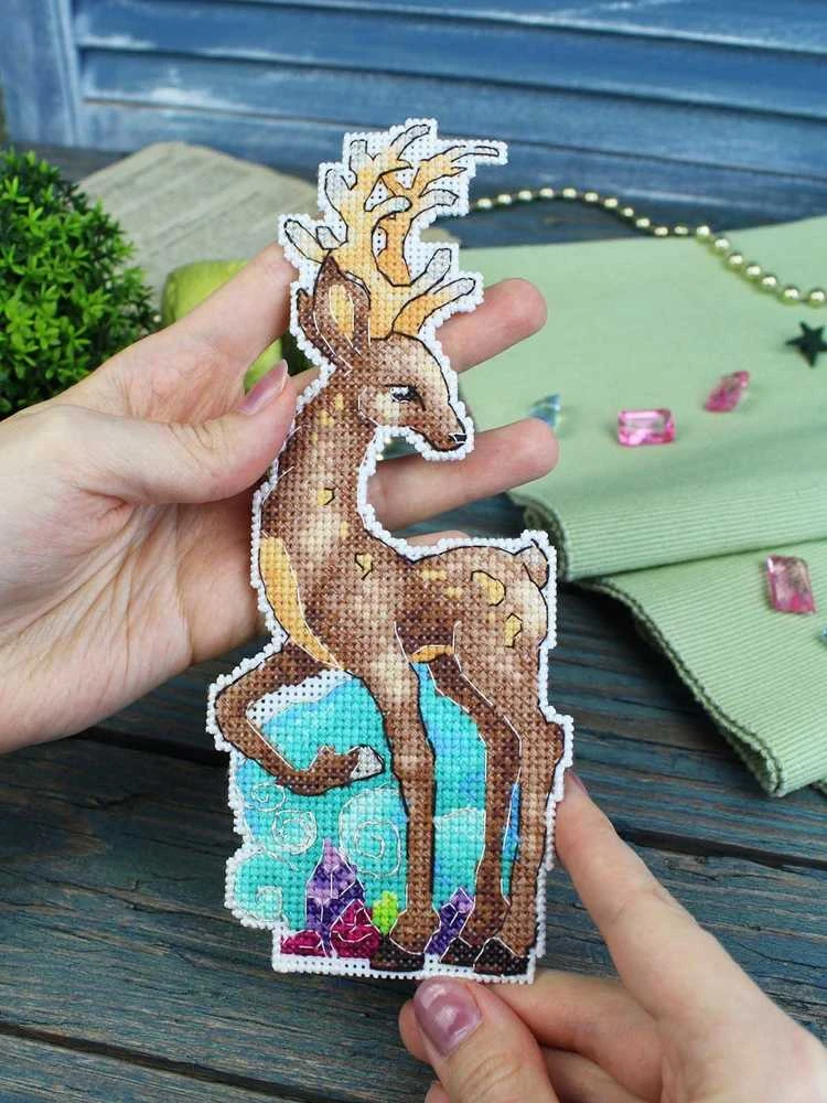 MP Studia Siuvinėjimo kryželiu rinkinys „Sidabrinis Hoof“ 20x8 cm SR-1186