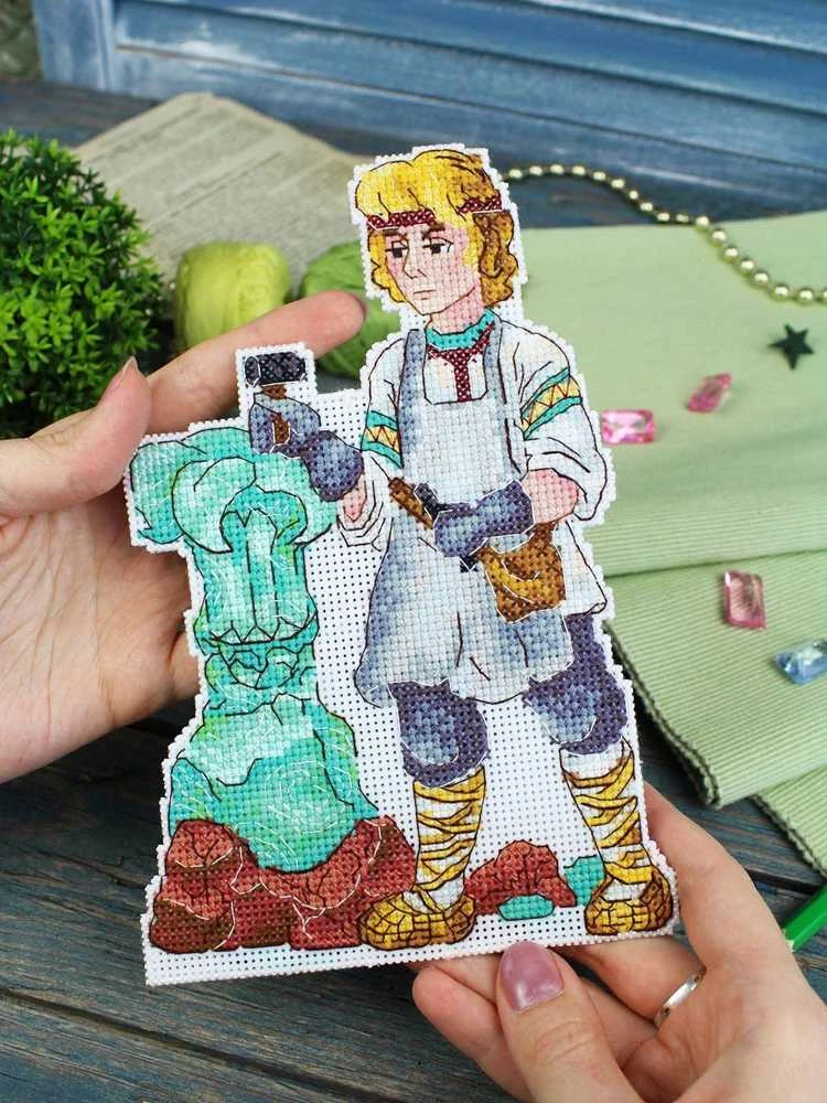 MP Studia Siuvinėjimo kryželiu rinkinys „Meistras“ 19x13 cm SR-1184