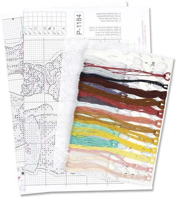 MP Studia Siuvinėjimo kryželiu rinkinys „Meistras“ 19x13 cm SR-1184
