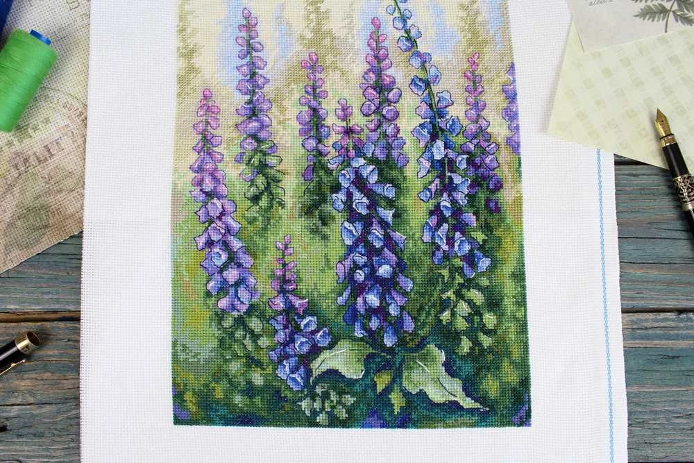 MP Studia Beldizart Kryželiu siuvinėjimo rinkinys "Neįprastas lapainis" 27x20 cm SNV-909