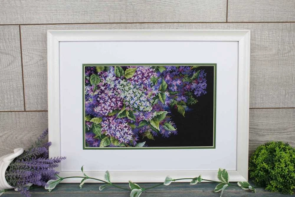 MP Studia Siuvinėjimo kryželiu rinkinys „Kvapni alyva“, 18×27 cm