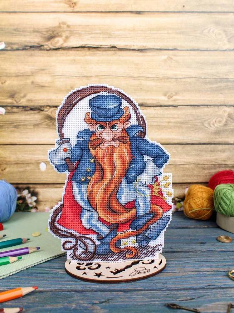 MP Studia Siuvinėjimo kryželiu rinkinys „Karabas Barabas“ 18x13 cm SR-1179