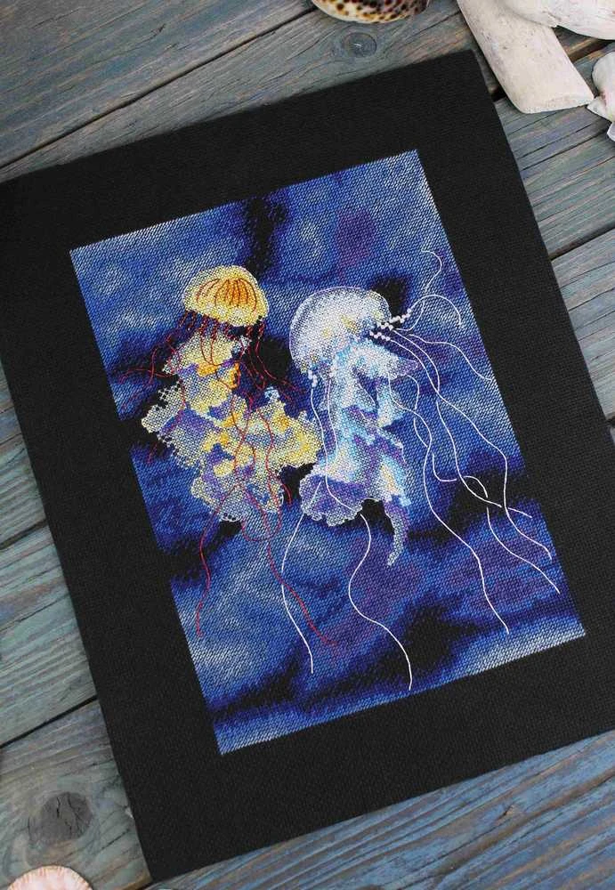 MP Studia Siuvinėjimo rinkinys kryželiu Povandeninė magija, 25×18 cm