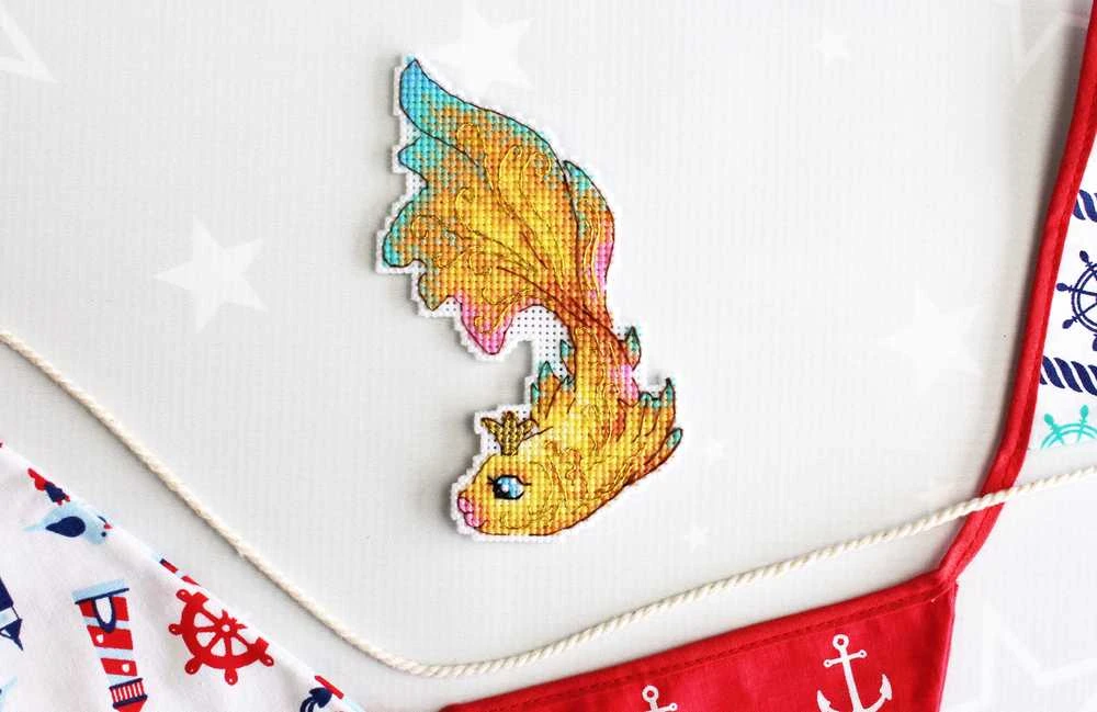 MP Studia Beldizart Kryželiu siuvinėjimo rinkinys "Make a wish" 12x8 cm SR-898