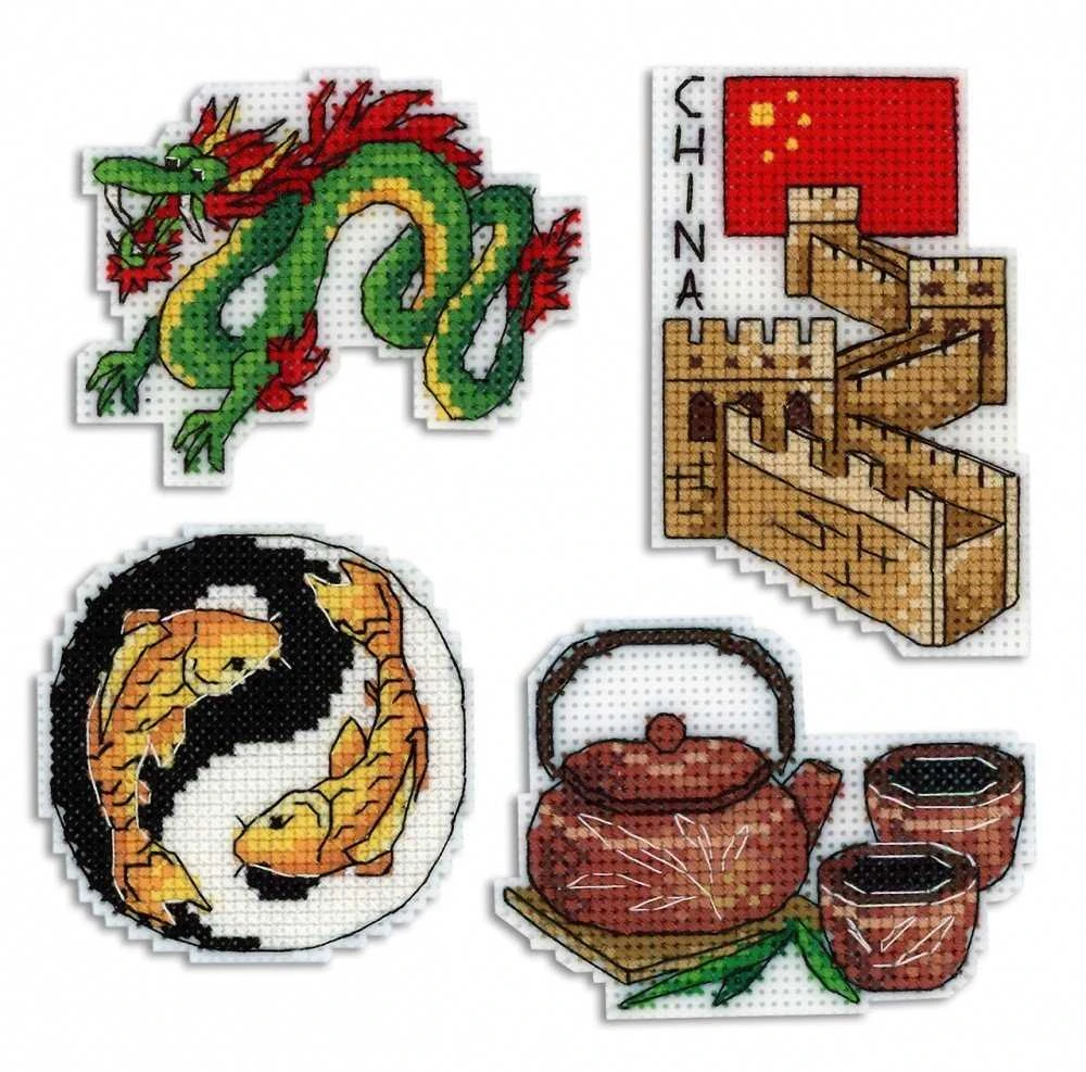 Mp Studija China - Magnets SR-335 - Siuvinėjimo rinkinys