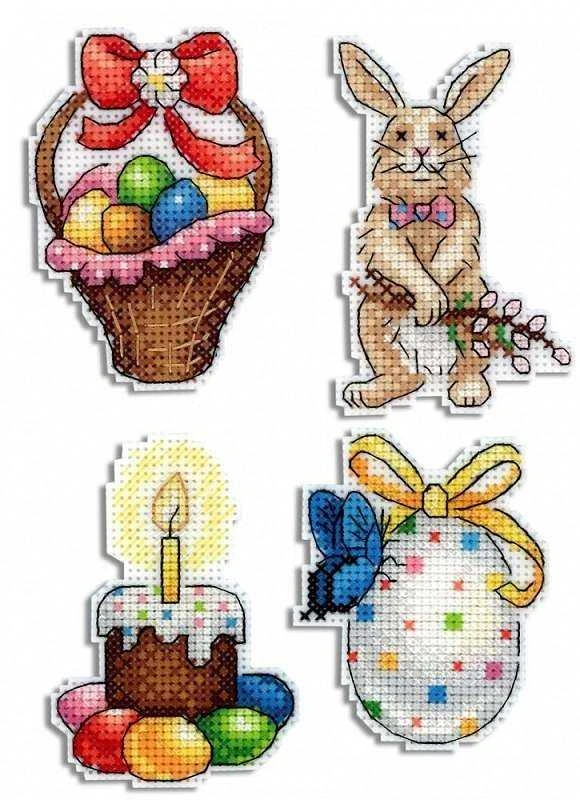 Mp Studija Easter Joy. Magnets SR-407 - Siuvinėjimo rinkinys