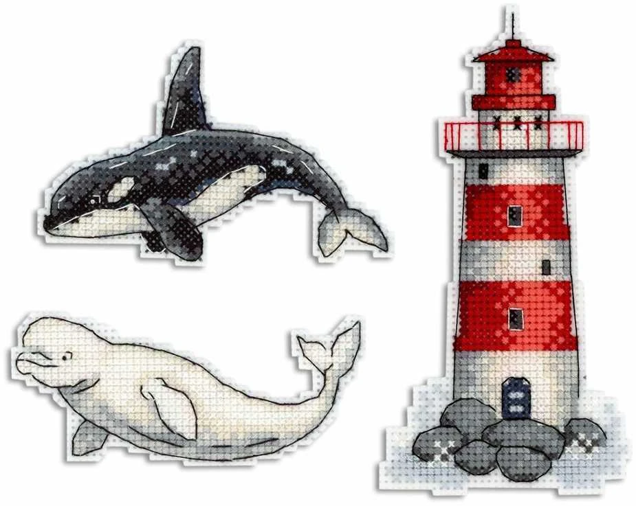 Mp Studija Sea Story – Magnets SR-333 - Siuvinėjimo rinkinys