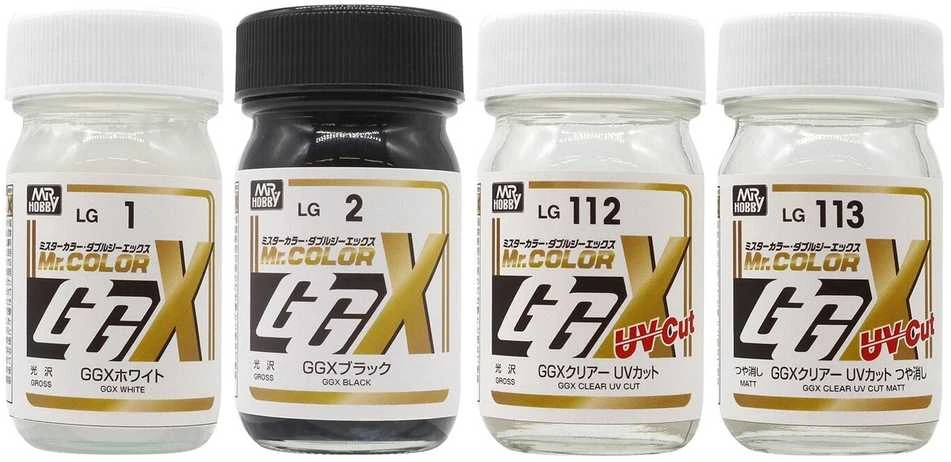 Mr. Hobby Mr. Color GGX skaidrus UV matinis lakas 60 ml LG-113