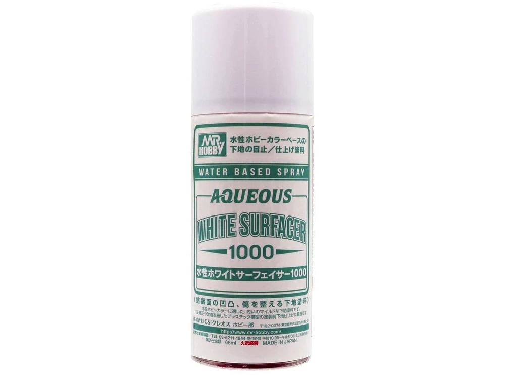 Mr Hobby Mr.Hobby Aqueous Baltas Surfacer 1000 baltas gruntas 170 ml (B-612)
