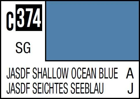 Mr Hobby Mr.Hobby Mr.Color C-374 JASDF Shallow Ocean Mėlyna nitro dažai, 10 ml