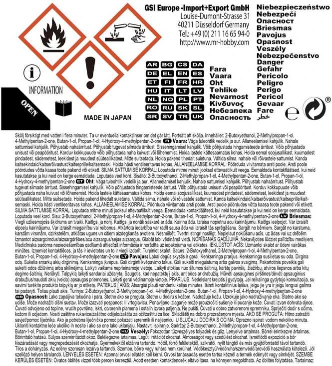 Mr Hobby Mr.Hobby T-118 teptukų valiklis 110 ml – stipri valomoji galia
