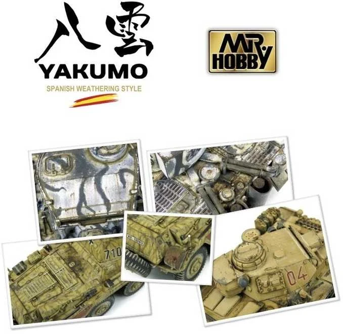 Mr Hobby Mr.Hobby Yakumo Basics WY-04 sendinimo rinkinys modeliams: kuras, purvas, rūdys