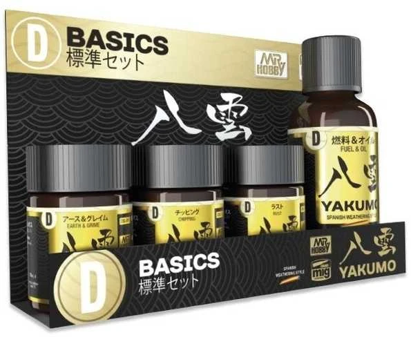 Mr Hobby Mr.Hobby Yakumo Basics WY-04 sendinimo rinkinys modeliams: kuras, purvas, rūdys