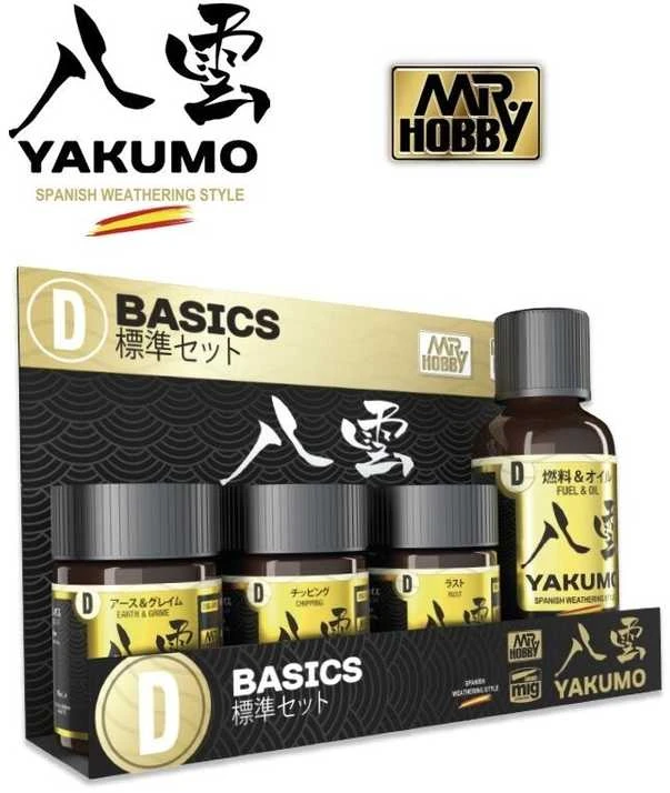 Mr Hobby Mr.Hobby Yakumo Basics WY-04 sendinimo rinkinys modeliams: kuras, purvas, rūdys