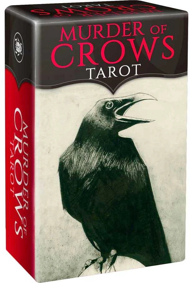 Tarotų Kortų Komplektas - Lo Scarabeo Murder Of Crows MINI 78 Kortos 9x6 cm