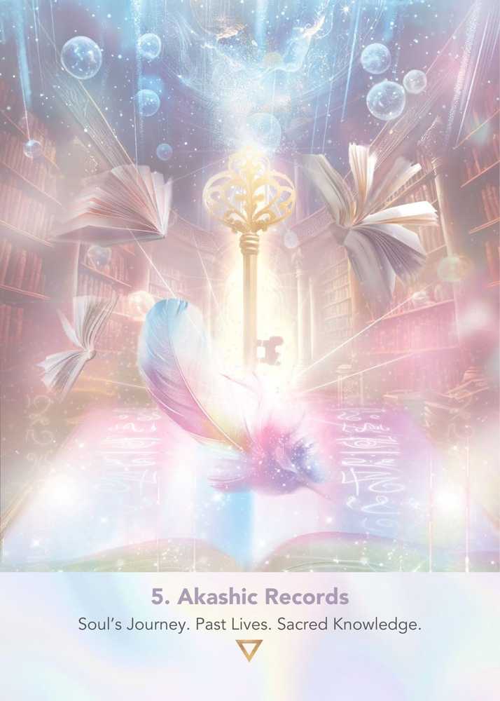 KNYGA Muse Oracle Press LightWeb orakulo kortos – kosminė dvasinė kelionė, 44 kortos