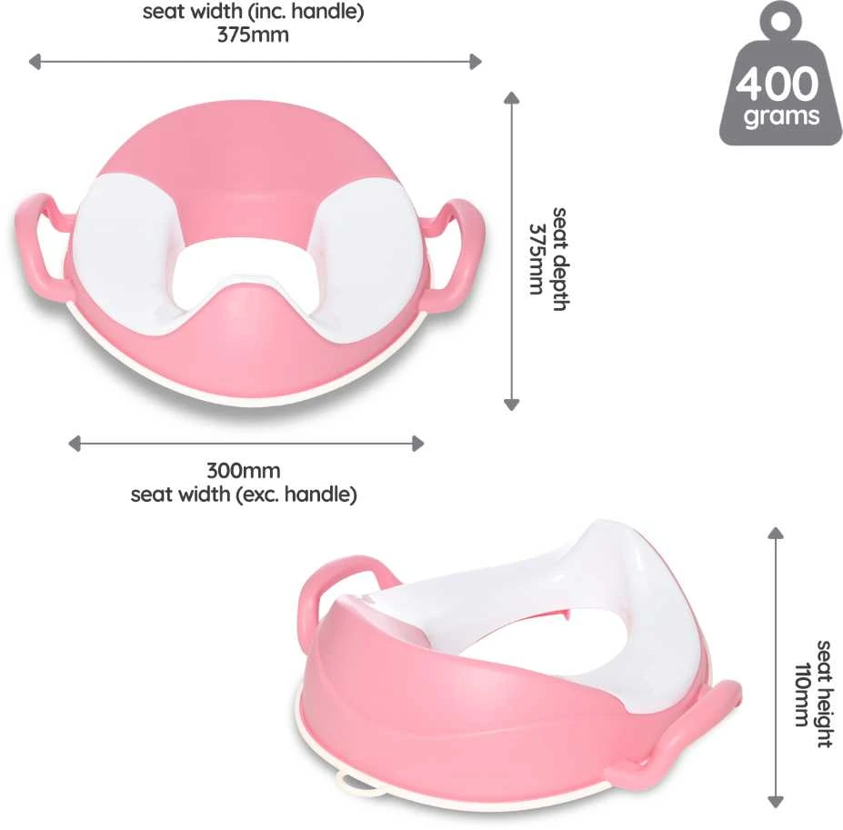 My Carry Potty Tualeto sėdynė, Rožinė pastelė