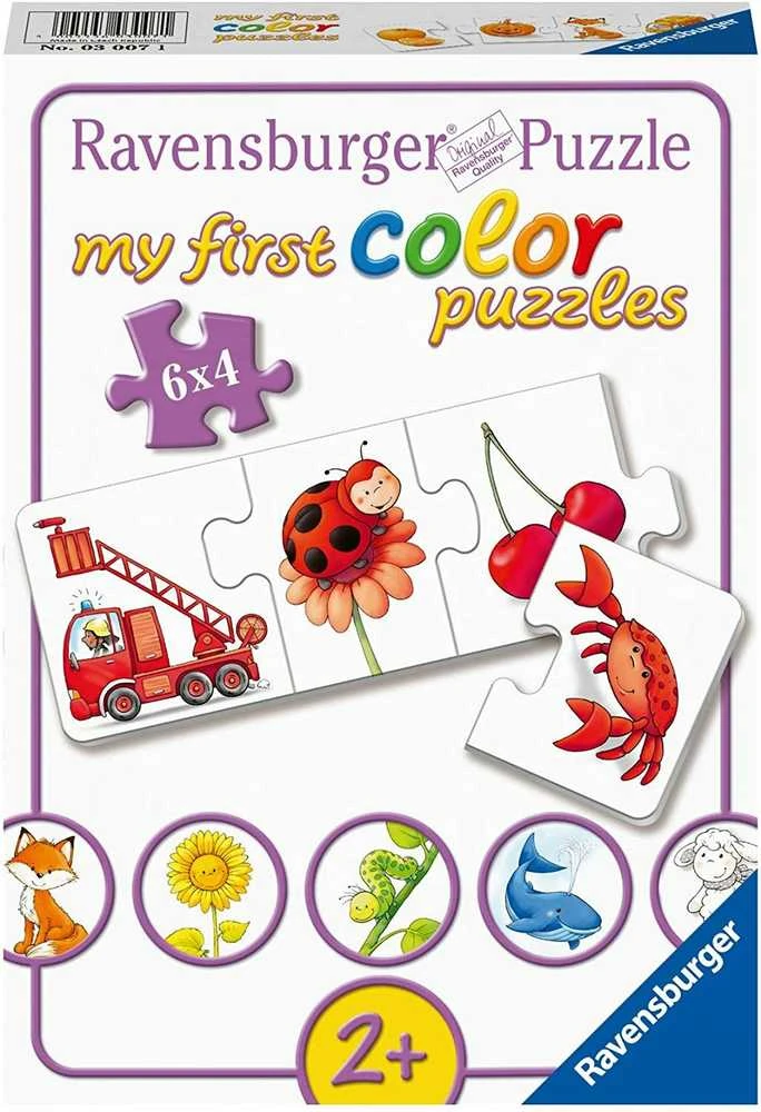 My First Color Puzzle - 6 x 4 - RAVENSBURGER dėlionė