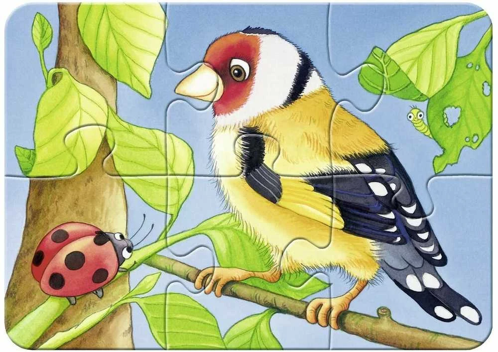 Ravensburger Dėlionė 20 vnt. - Mieli pievos gyventojai