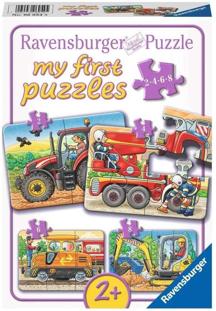 Ravensburger Dėlionė  2/4/6/8 vnt. - Mano pirmoji dėlionė