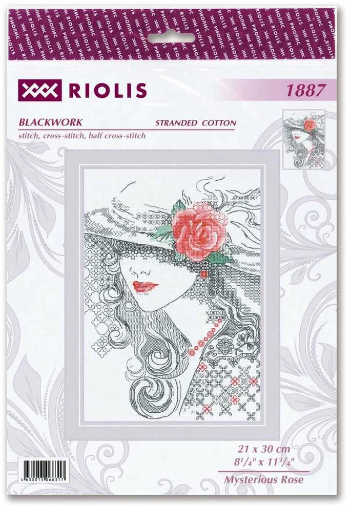 Mysterious Rose siuvinėjimo rinkinys iš RIOLIS Nr.: 1887