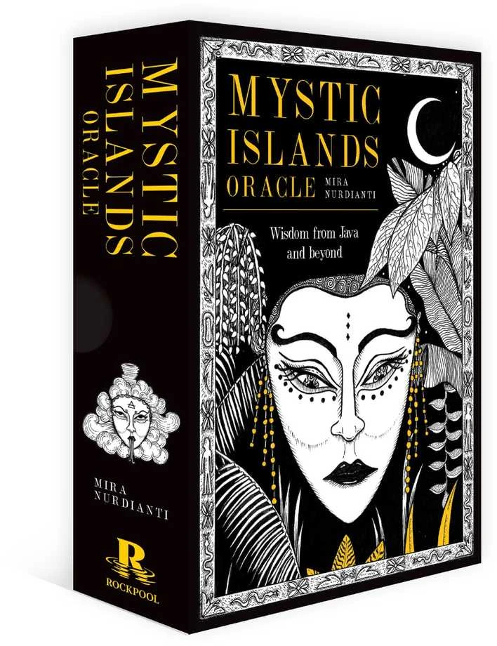 Rockpool Mystic Islands Oracle – 44 kortų orakulo kaladė su vadovu intuicijai