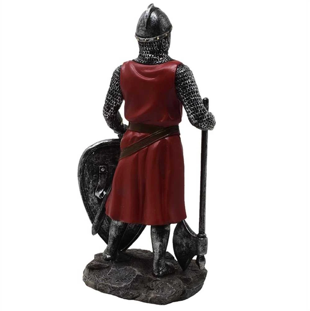 Mysticallstm Mayer Chess Templierių riterio statulėlė 18,5 cm – polirezinas, rankomis dažyta