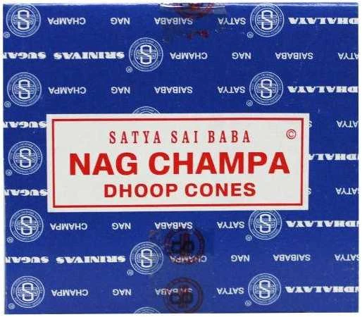 Satya Kūginiai smilkalai Nag Champa Masala Sai Baba, 20g