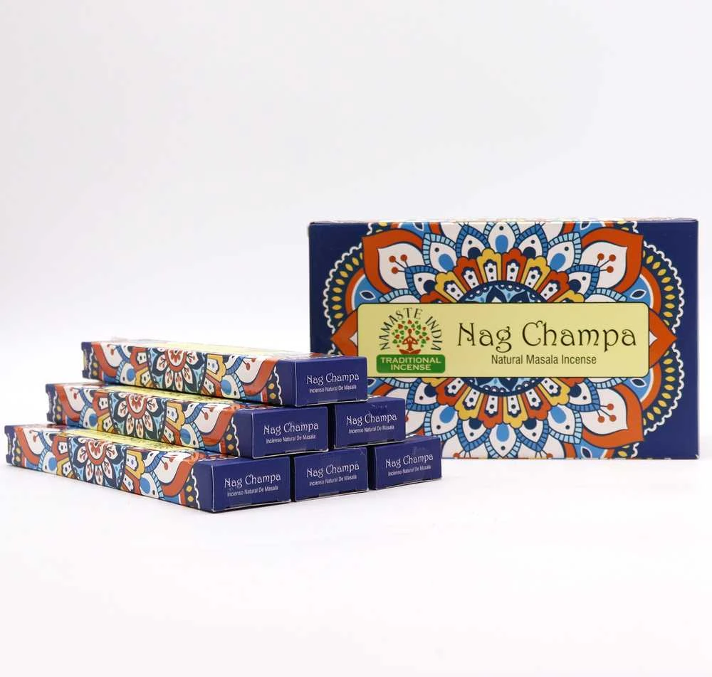 Orkay Kvepiančios Lazdelės - Namaste Mandala Masala Nag Champa 15 Lazdelių 20 cm