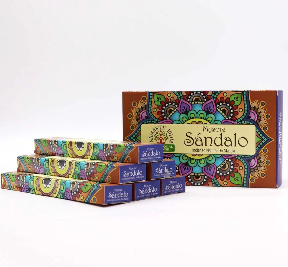 Orkay Kvepiančios Lazdelės - Namaste Mandala Masala Sandalmedžio 15 Lazdelių 20 cm