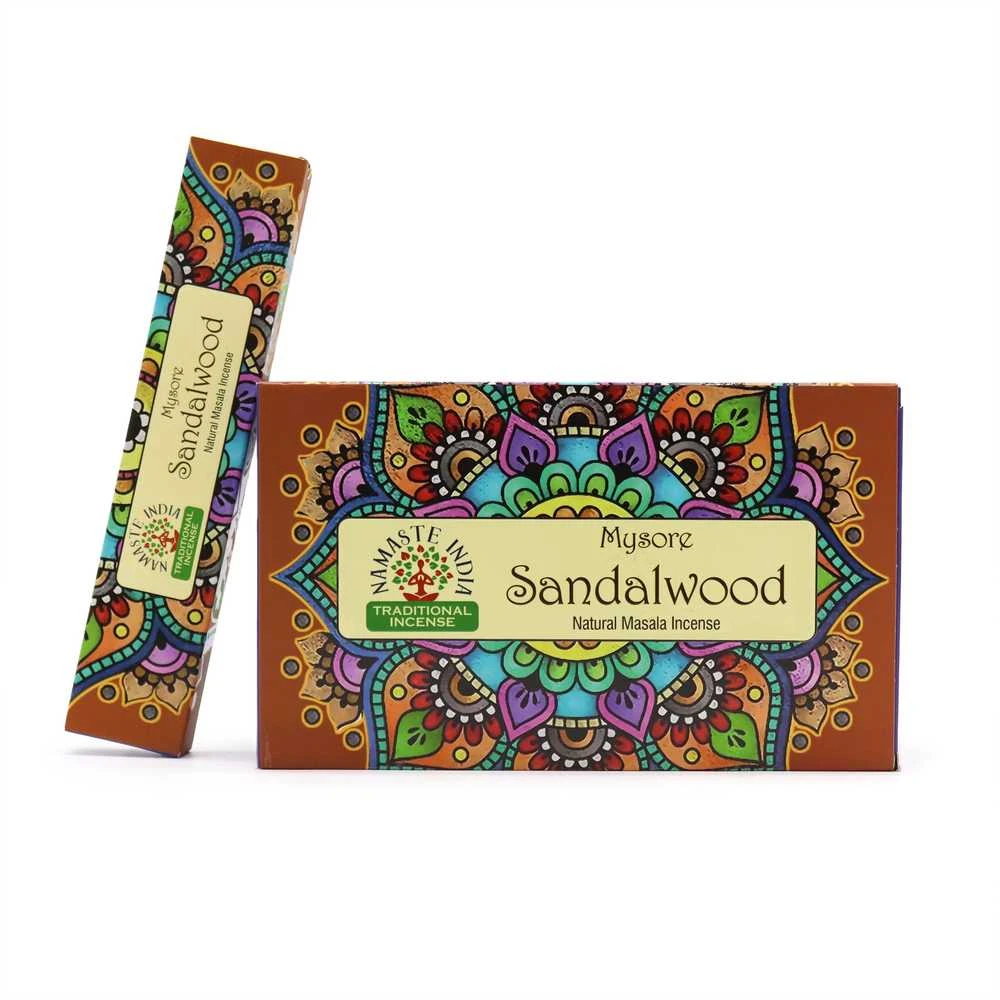 Orkay Kvepiančios Lazdelės - Namaste Mandala Masala Sandalmedžio 15 Lazdelių 20 cm