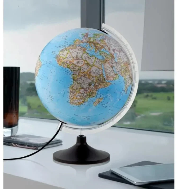 National Geographic politinis gaublys 30 cm, ryškių spalvų, anglų k.
