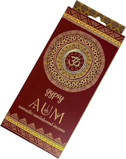 Natūralūs smilkalai AUM Gypsy Nomadic – Ancient Wisdom, 6 lazdelės, meditacijai