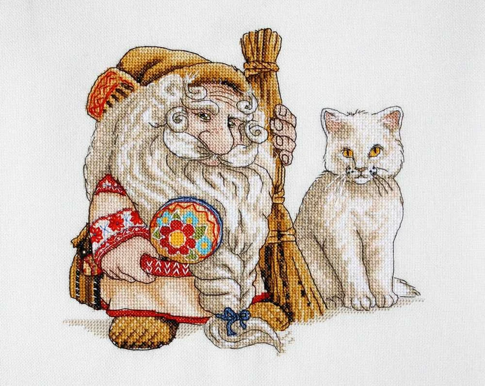 NeoCraft Brownie siuvinėjimo kryželiu rinkinys, 19×21 cm, Zweigart