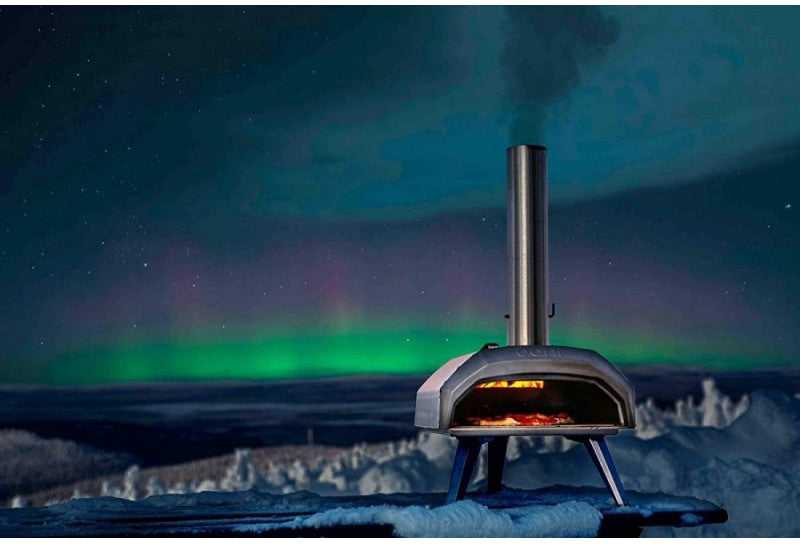 Virtuvinės svarstyklės Nešiojama picos krosnis Ooni Karu 12, malkinė ir anglimis, 500°C
