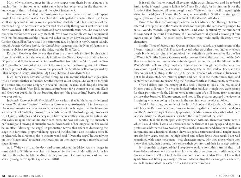 „New Directions in Tarot“ Knyga Schiffer Publishing