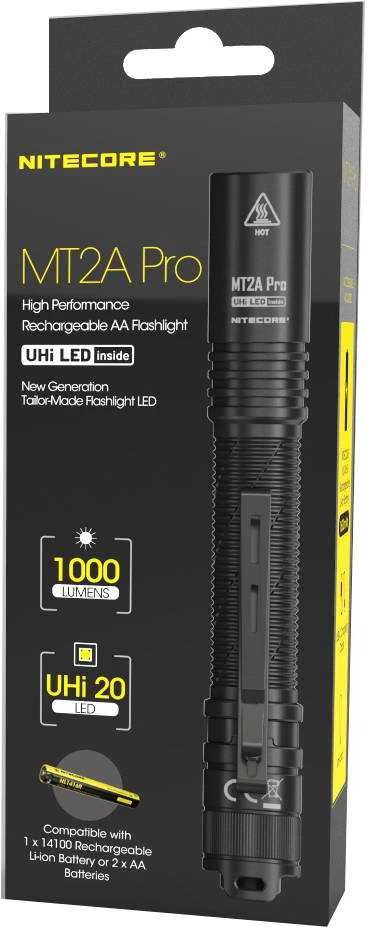 Nitecore MT2A, 345lm, 2x AA