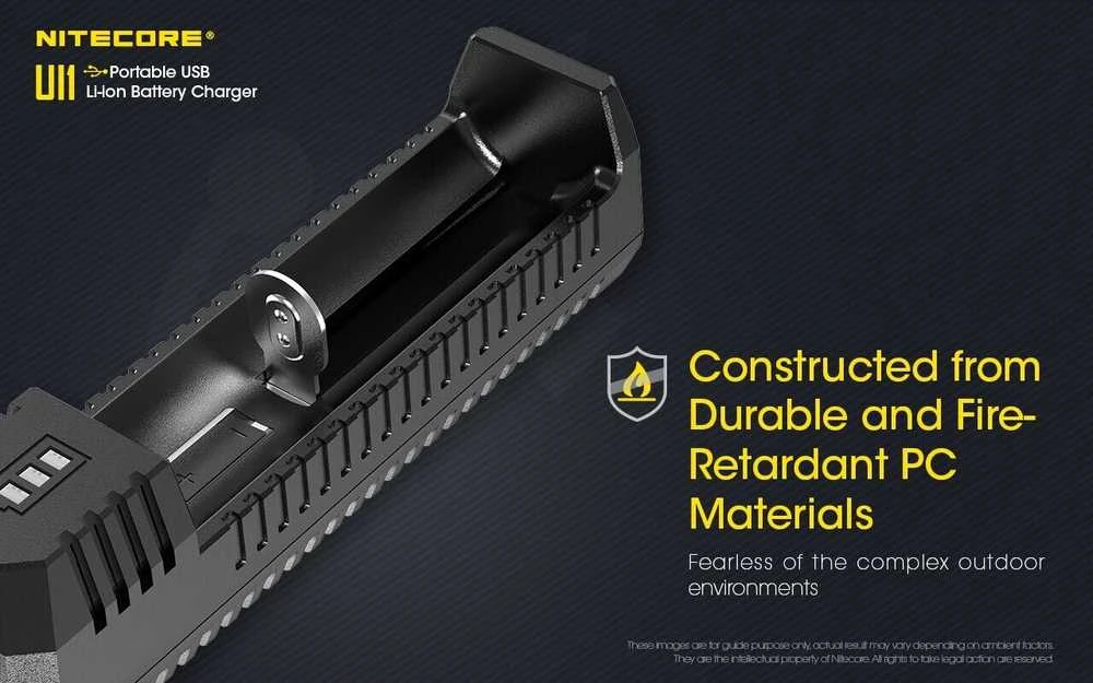 Nitecore UI1 Portable USB Intelligent Universal Baterijų įkroviklis