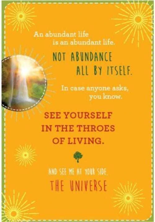 Hay House Notes From The Universe On Abundance Kortos