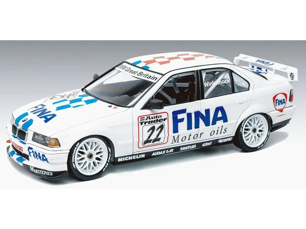 Nunu Beemax Beemax BMW 320i E36 BTCC Brands Hatch 1996 nugalėtojas, 1/24 surenkamas modelis