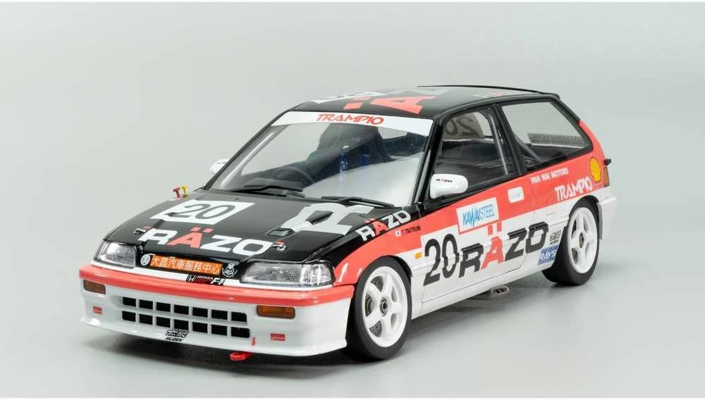 Nunu Beemax Beemax Honda Civic EF3 Gr.A Makao Guia 1989 1/24 surenkamas modelis 24032