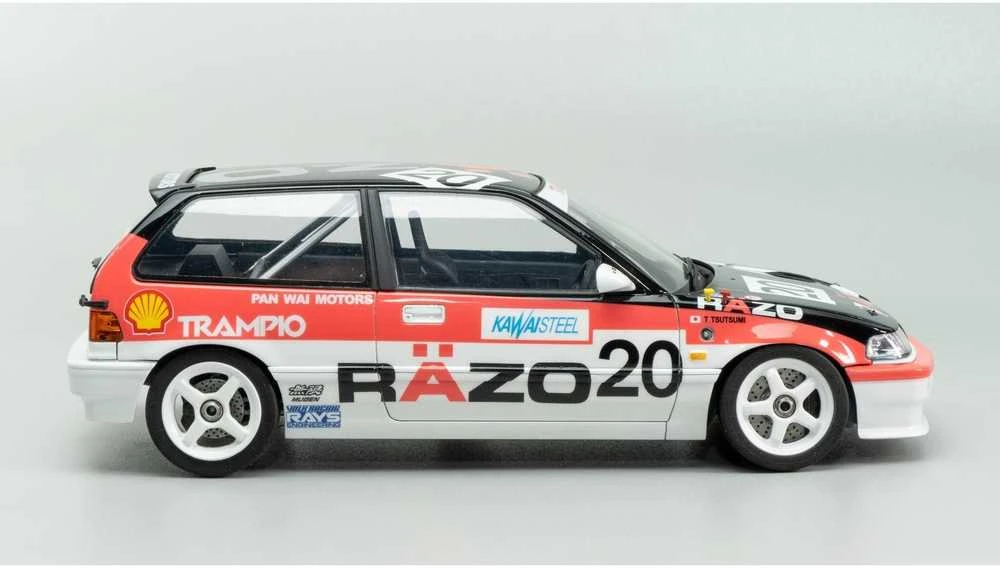 Nunu Beemax Beemax Honda Civic EF3 Gr.A Makao Guia 1989 1/24 surenkamas modelis 24032