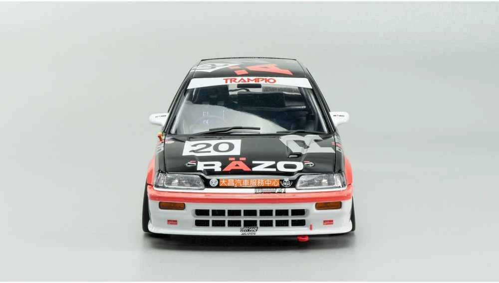 Nunu Beemax Beemax Honda Civic EF3 Gr.A Makao Guia 1989 1/24 surenkamas modelis 24032