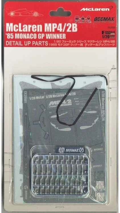 Nunu Beemax Beemax McLaren MP4/2B F1 1/20 papildomų detalių rinkinys E20001