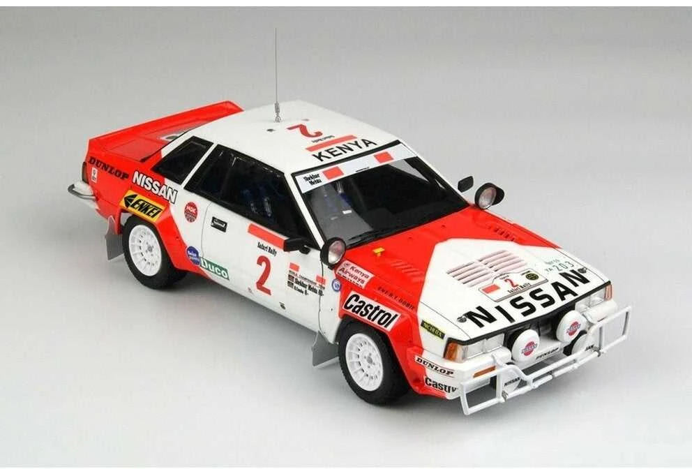 Nunu Beemax Beemax Nissan 240RS BS110 Safari Rally 1984 1/24 plastikinis modelis