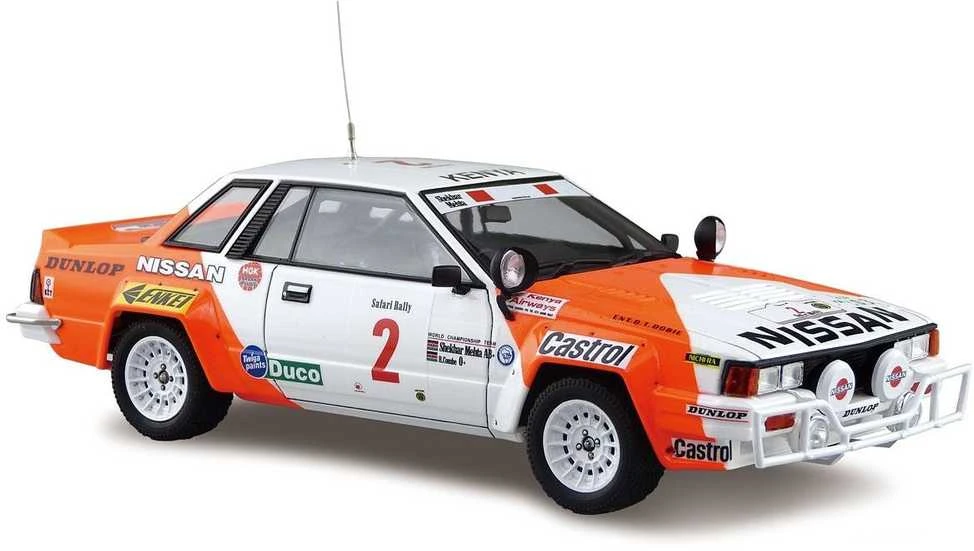 Nunu Beemax Beemax Nissan 240RS Safari Rally 1984 1/24 plastikinis rinkinys