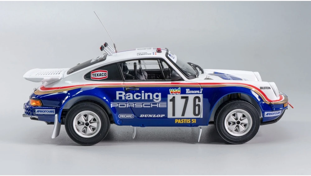 Nunu Beemax Beemax Porsche 911 Carrera 3.2 4x4 Paris-Dakar 1984 modelis 1/24 24038