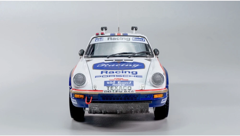 Nunu Beemax Beemax Porsche 911 Carrera 3.2 4x4 Paris-Dakar 1984 modelis 1/24 24038